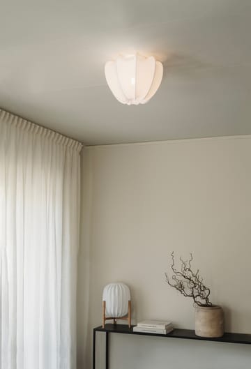 Plafonnier Anna mini Ø30 cm - White cotton - Watt & Veke