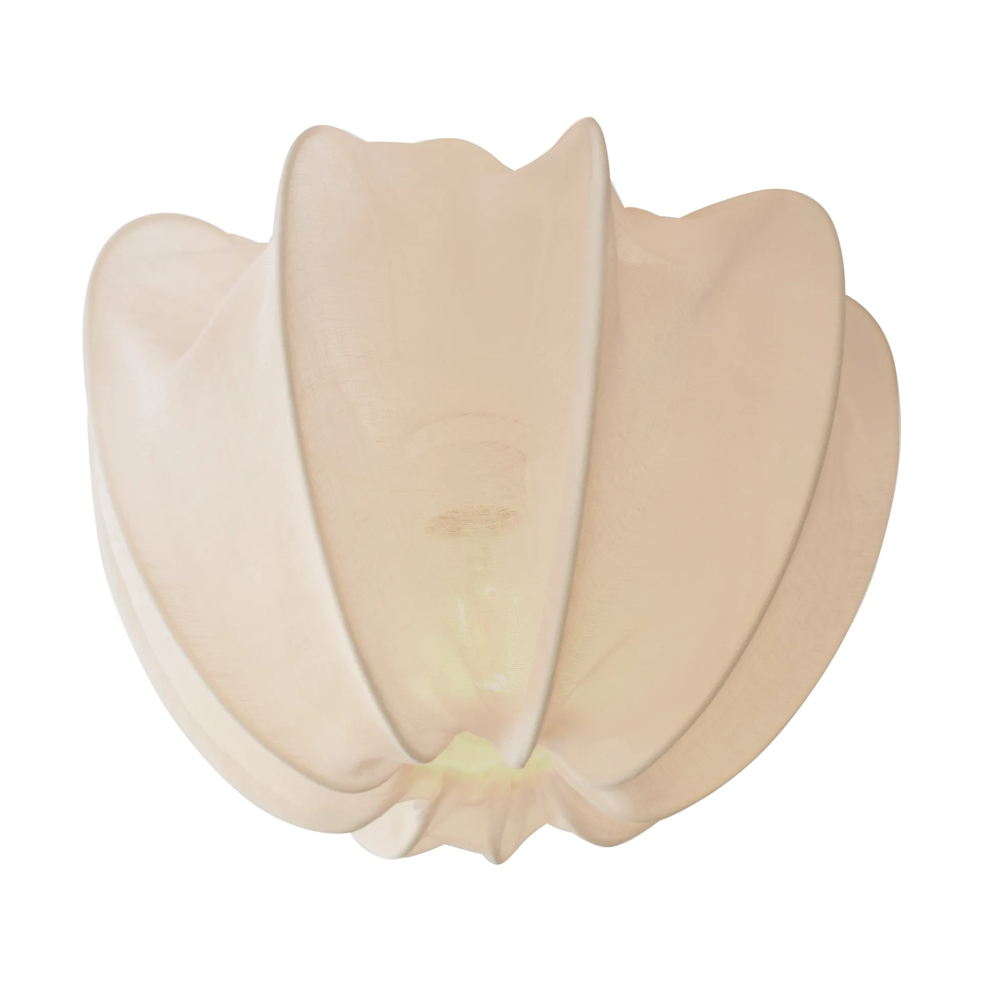 Plafonnier Anna mini Ø30 cm, White linen Watt & Veke