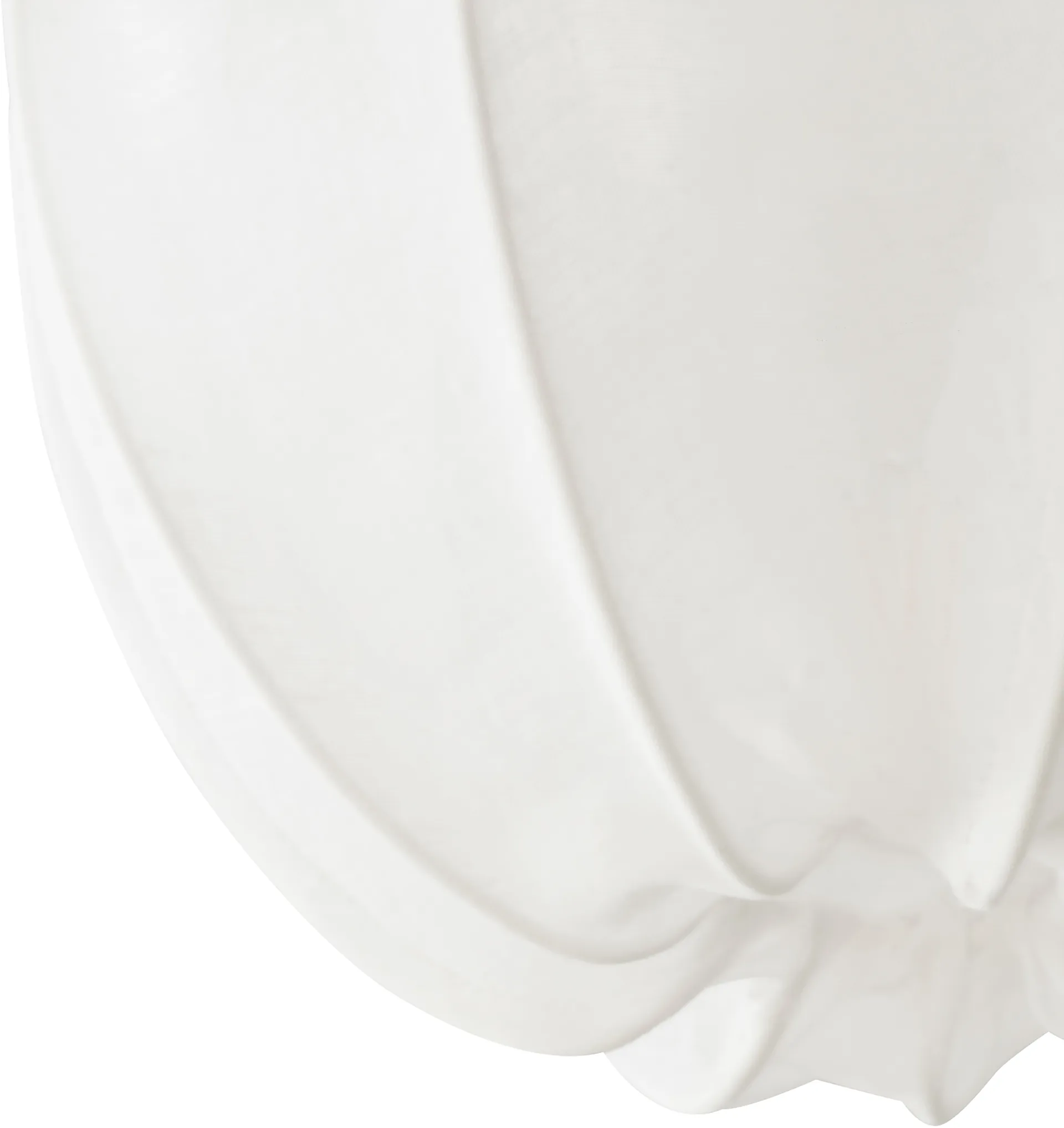 Plafonnier Anna mini Ø30 cm, White linen Watt & Veke