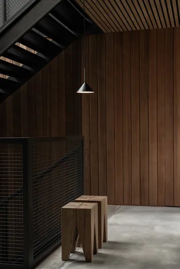 Suspension Kuro - Black, Ø17x9 cm - Watt & Veke