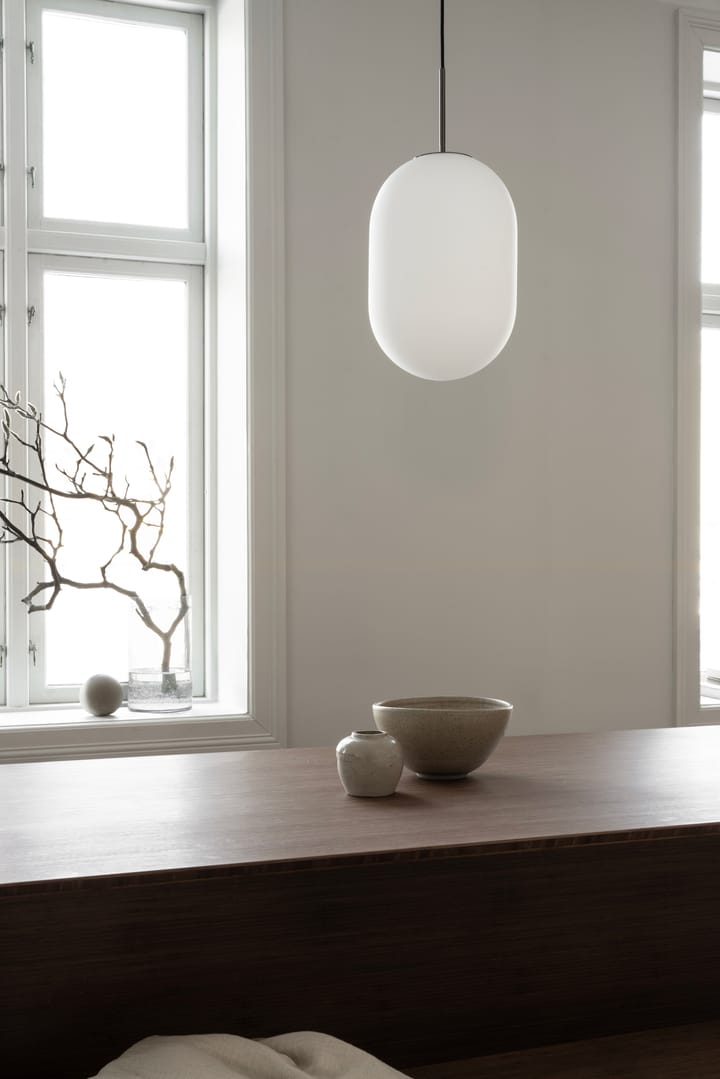 Suspension Noor L Ø24 cm, White Watt & Veke