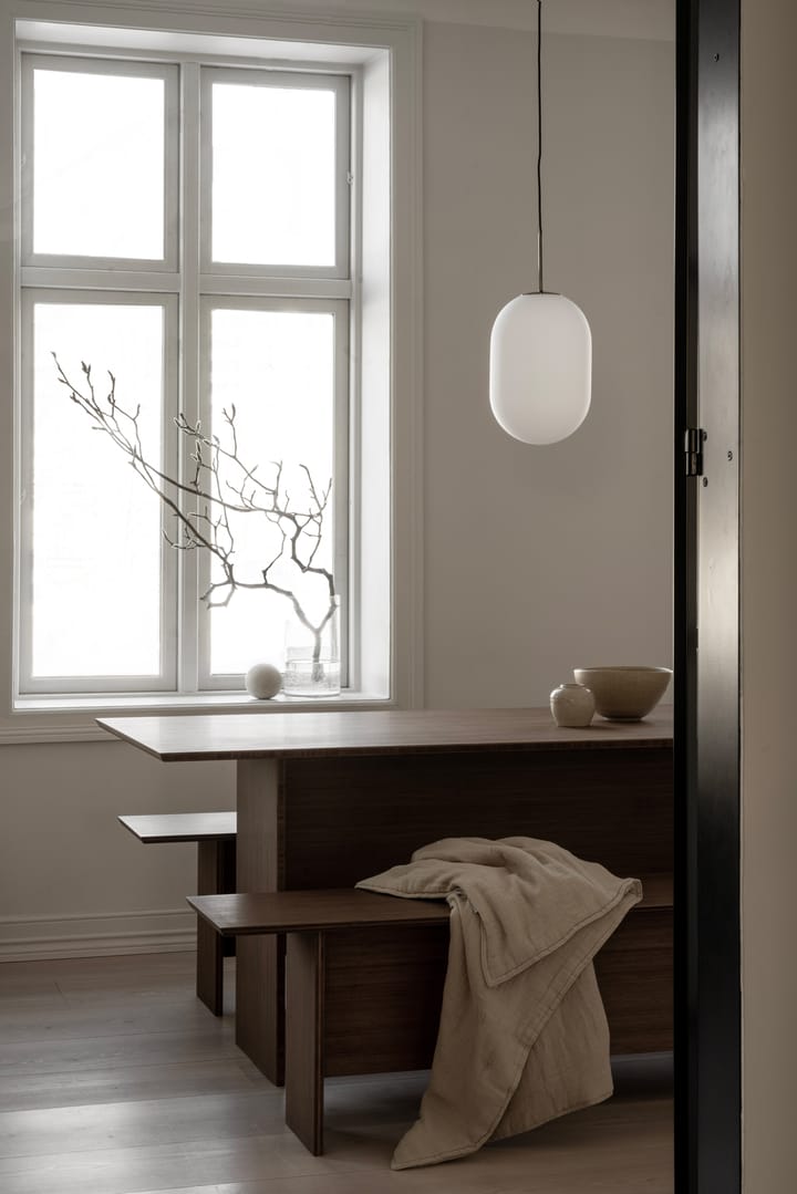 Suspension Noor L Ø24 cm, White Watt & Veke