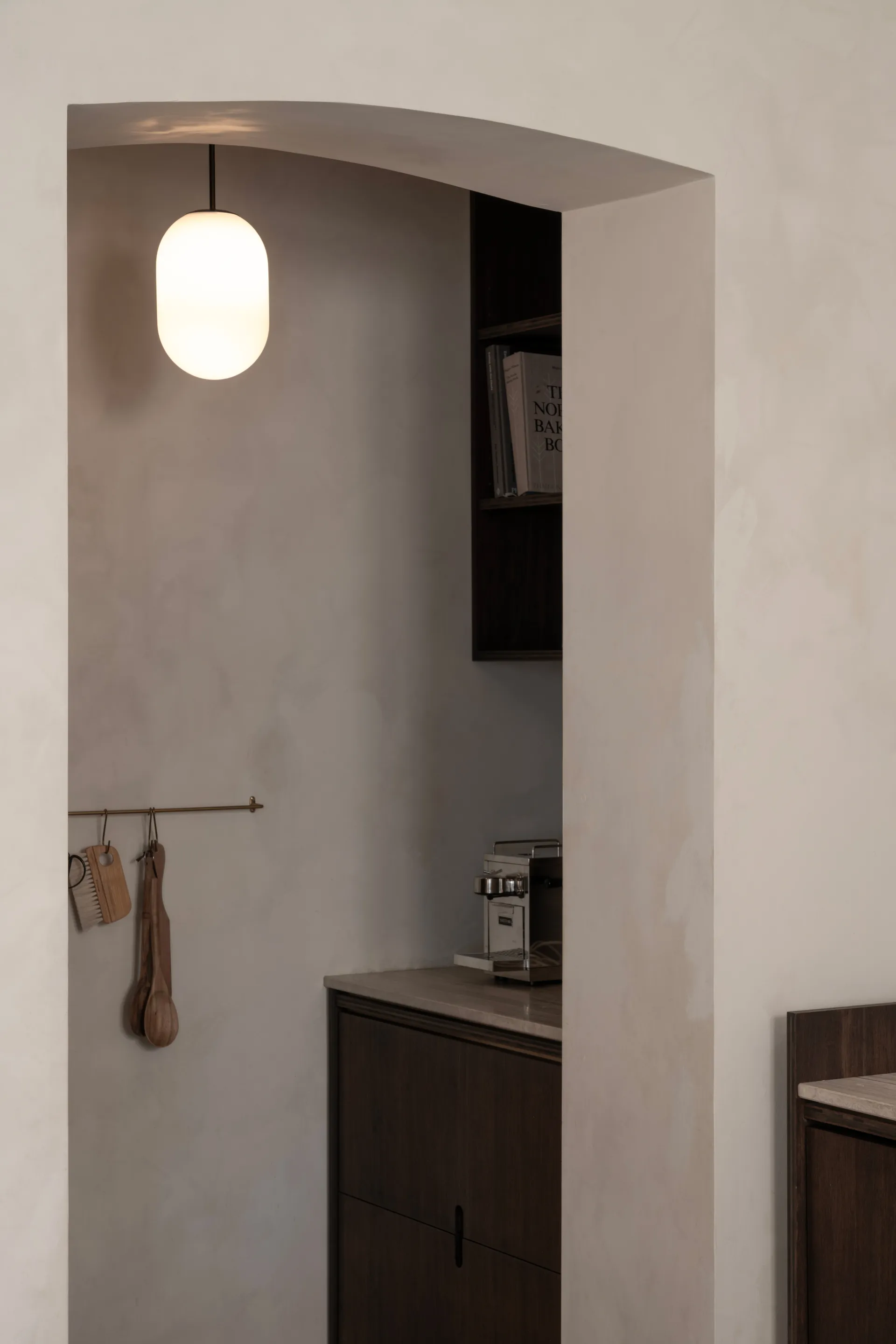 Suspension Noor M Ø18 cm, White Watt & Veke