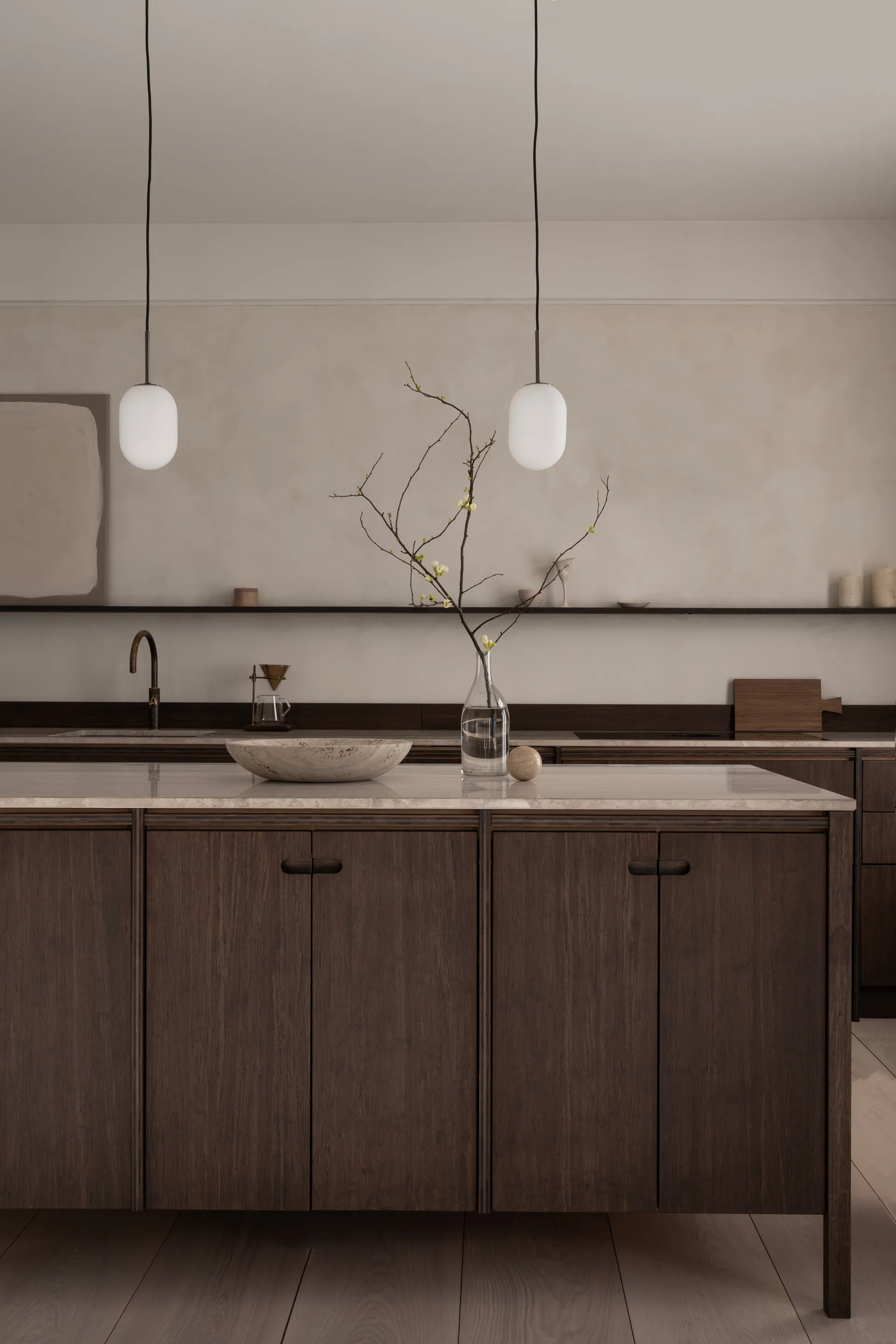 Suspension Noor S Ø12 cm, White Watt & Veke