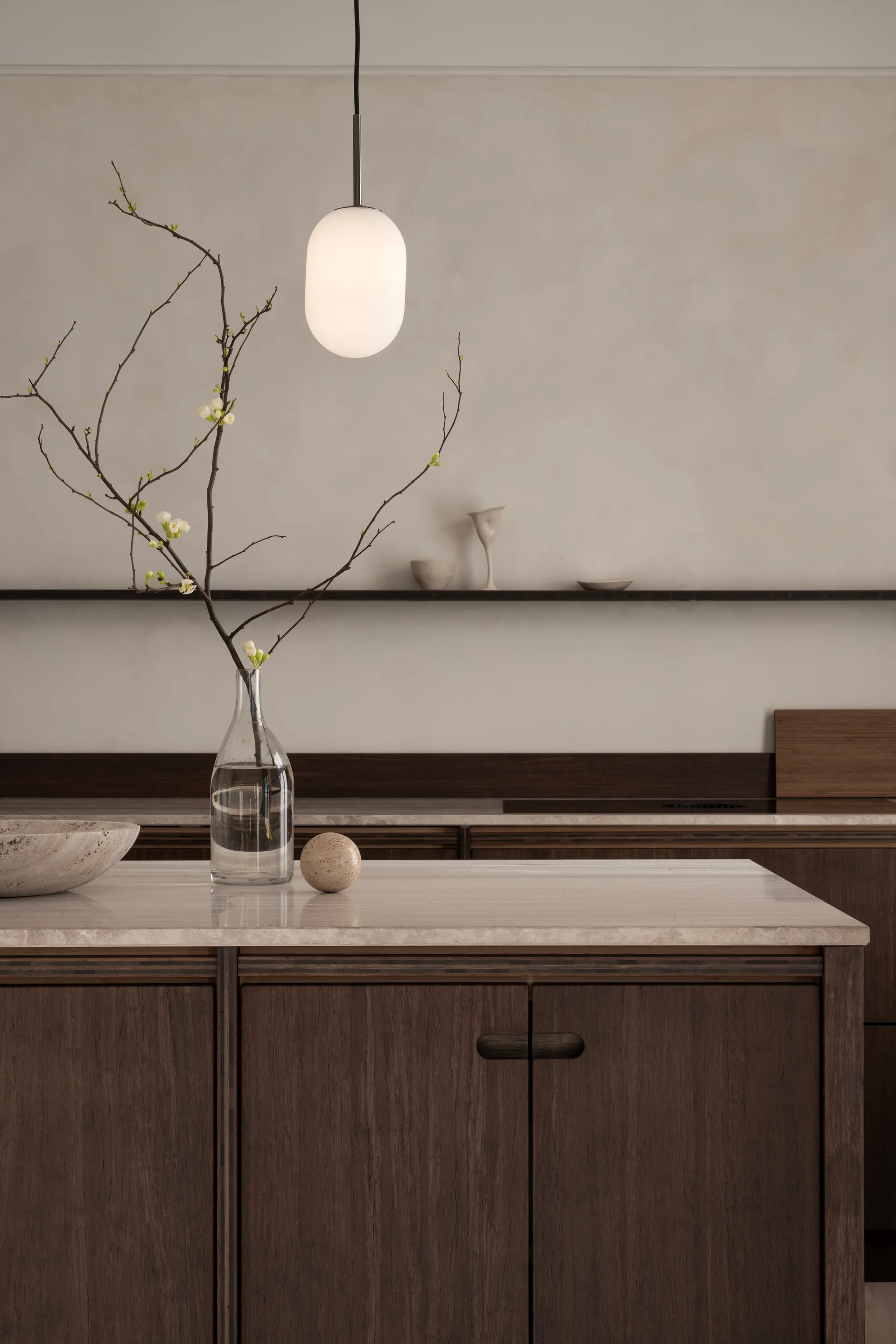 Suspension Noor S Ø12 cm, White Watt & Veke