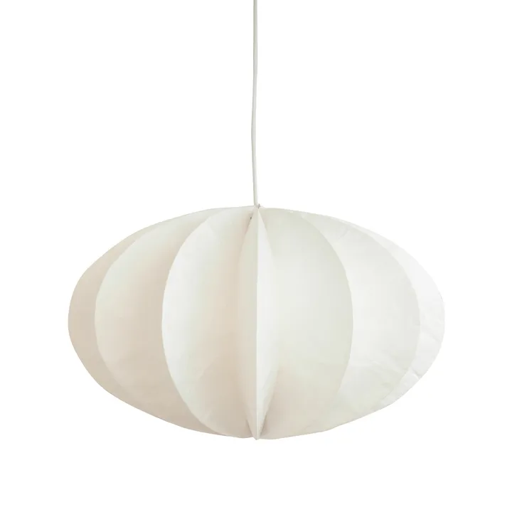 Suspension Pumpkin - White (blanc), Ø48x47 cm - Watt & Veke
