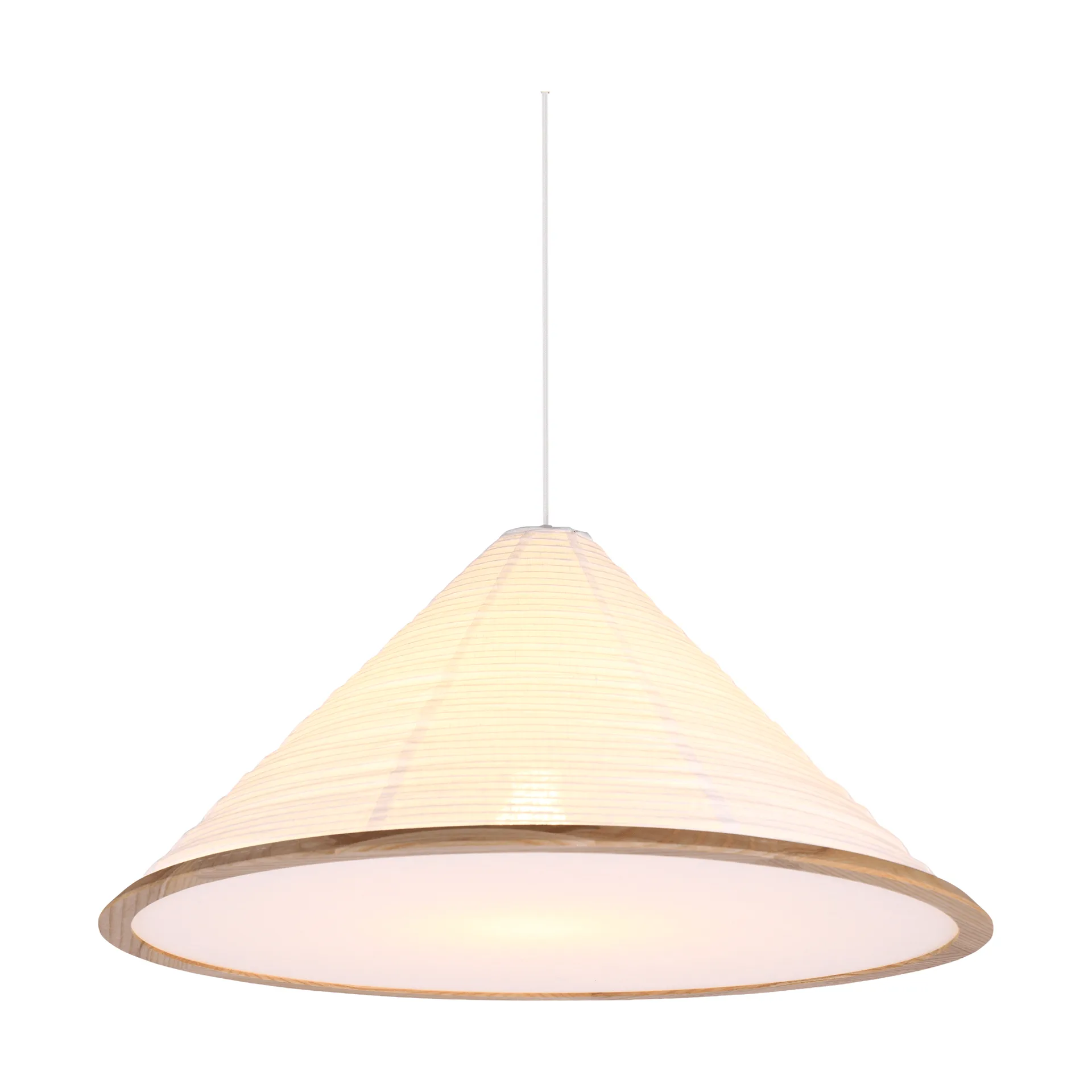 Suspension Shiro, White, Ø60x29 cm Watt & Veke