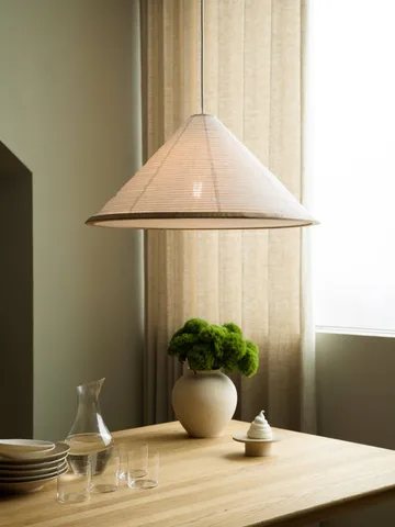 Suspension Shiro - White, Ø60x29 cm - Watt & Veke