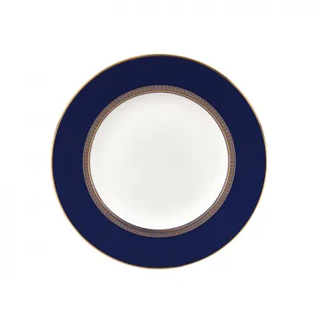 Assiette à bordure bleue Renaissance Gold - Ø 20 cm - Wedgwood