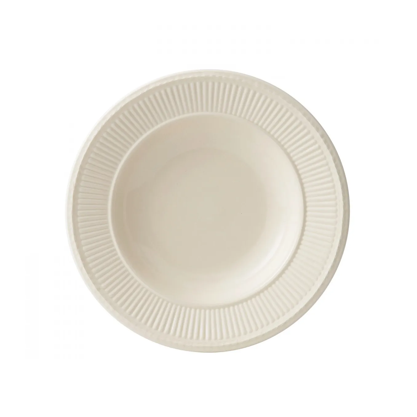 Assiette creuse Edme Ø 23 cm, blanc Wedgwood