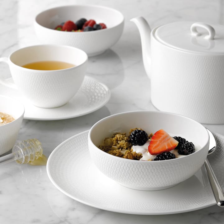 Assiette Gio blanc, Ø 17 cm Wedgwood