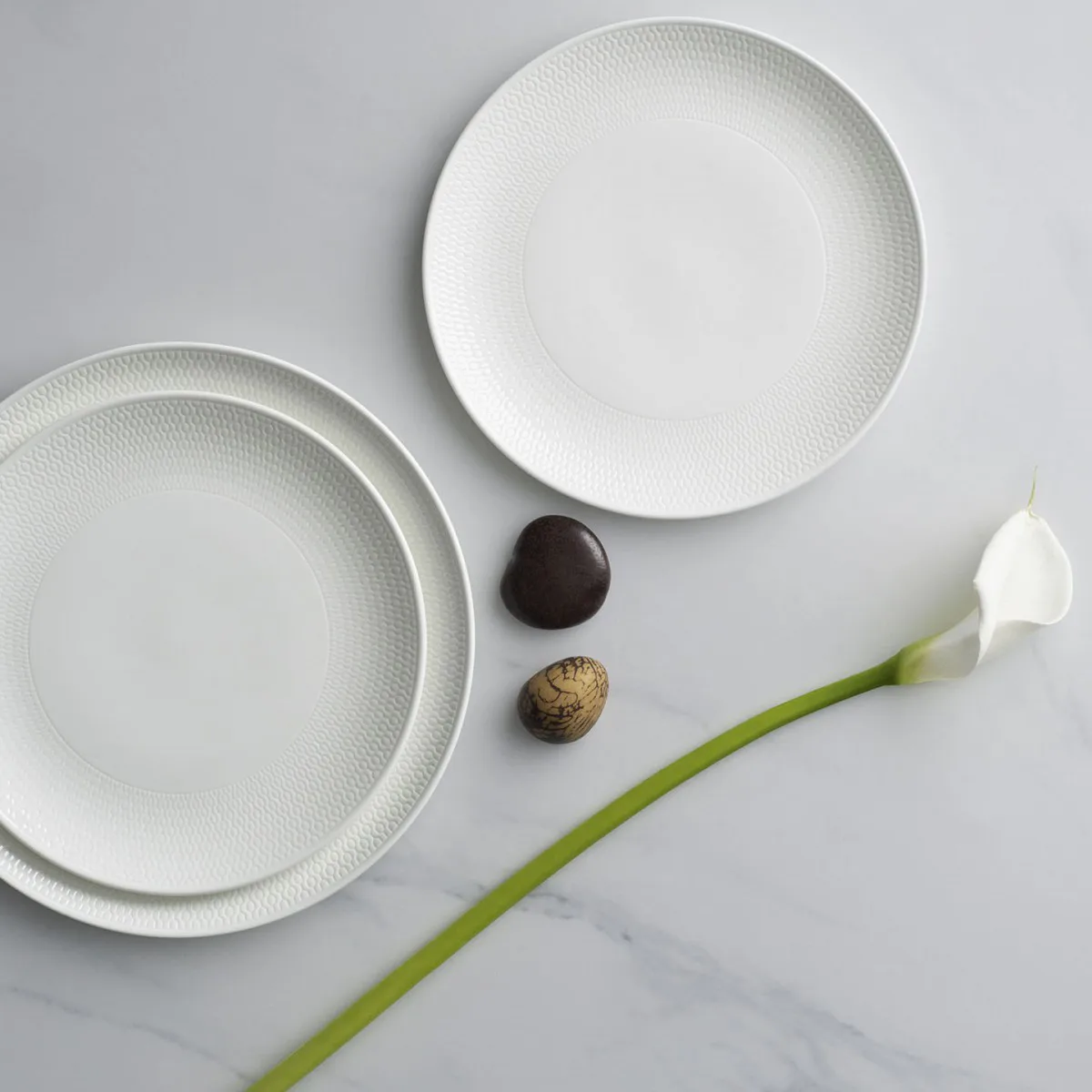 Assiette Gio blanc, Ø 28 cm Wedgwood