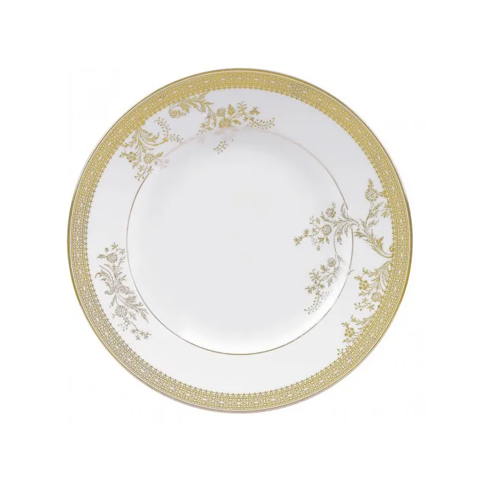 Assiette Vera Wang Lace Gold, Ø 20 cm Wedgwood