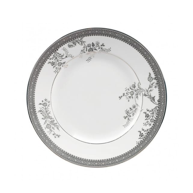 Assiette Vera Wang Lace Platinum - Ø 20 cm - Wedgwood