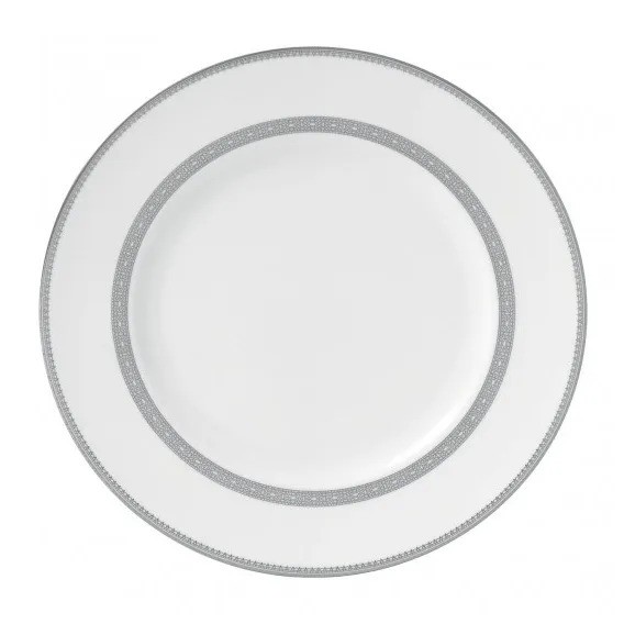 Assiette Vera Wang Lace Platinum, Ø 27 cm Wedgwood