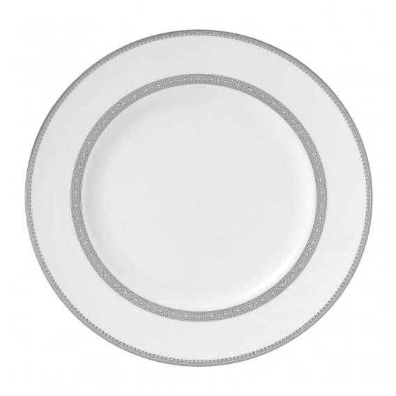 Assiette Vera Wang Lace Platinum - Ø 27 cm - Wedgwood