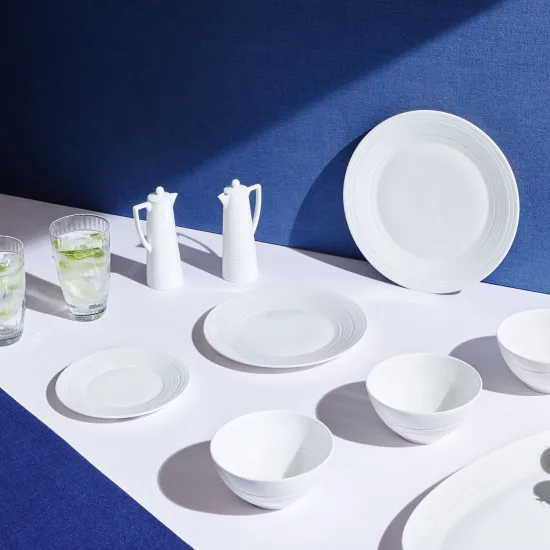 Assiette White Strata, Ø 27 cm Wedgwood