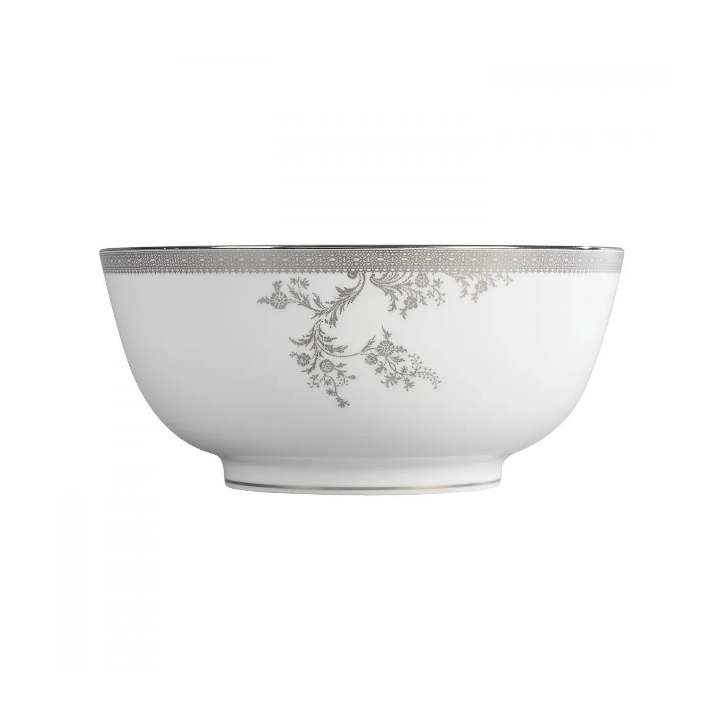 Bol à salade Vera Wang Lace Platinum, Ø 25 cm Wedgwood