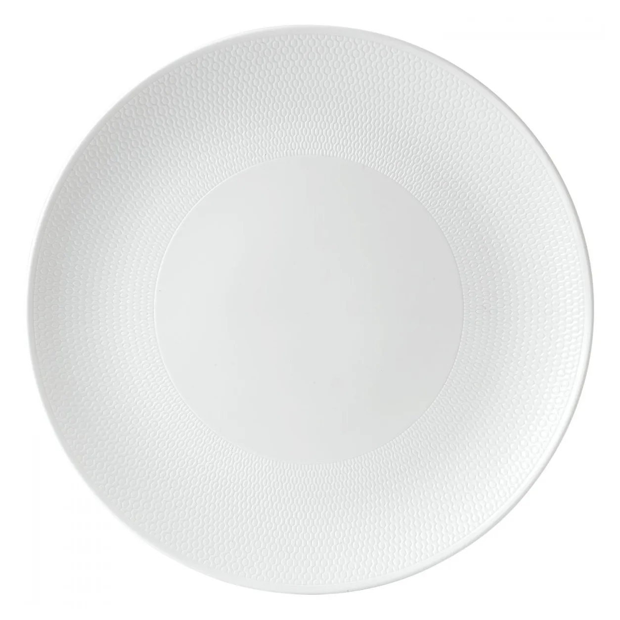 Plat de service rond Gio Ø 31 cm, blanc Wedgwood