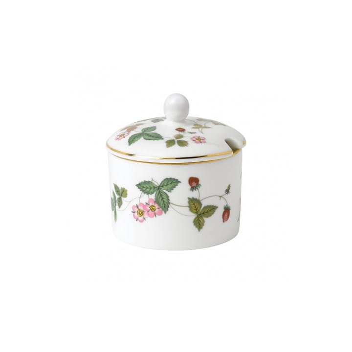 Pot à confiture avec couvercle Wild Strawberry - 8 cm - Wedgwood