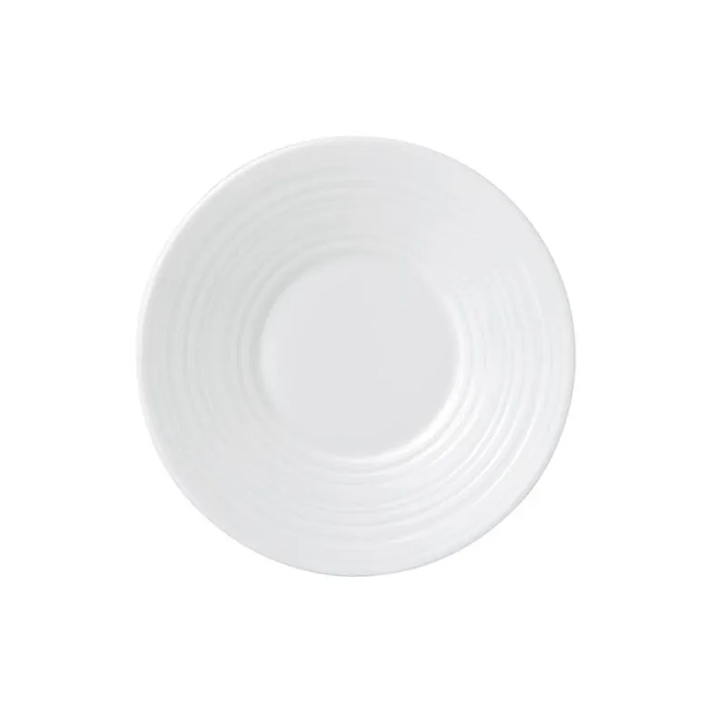 Soucoupe à espresso White Strata, Ø12 cm Wedgwood