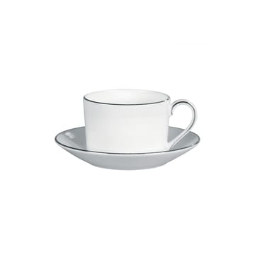Soucoupe Vera Wang Blanc Sur Blanc - blanc - Wedgwood
