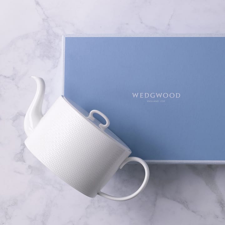 Théière Gio, blanc Wedgwood