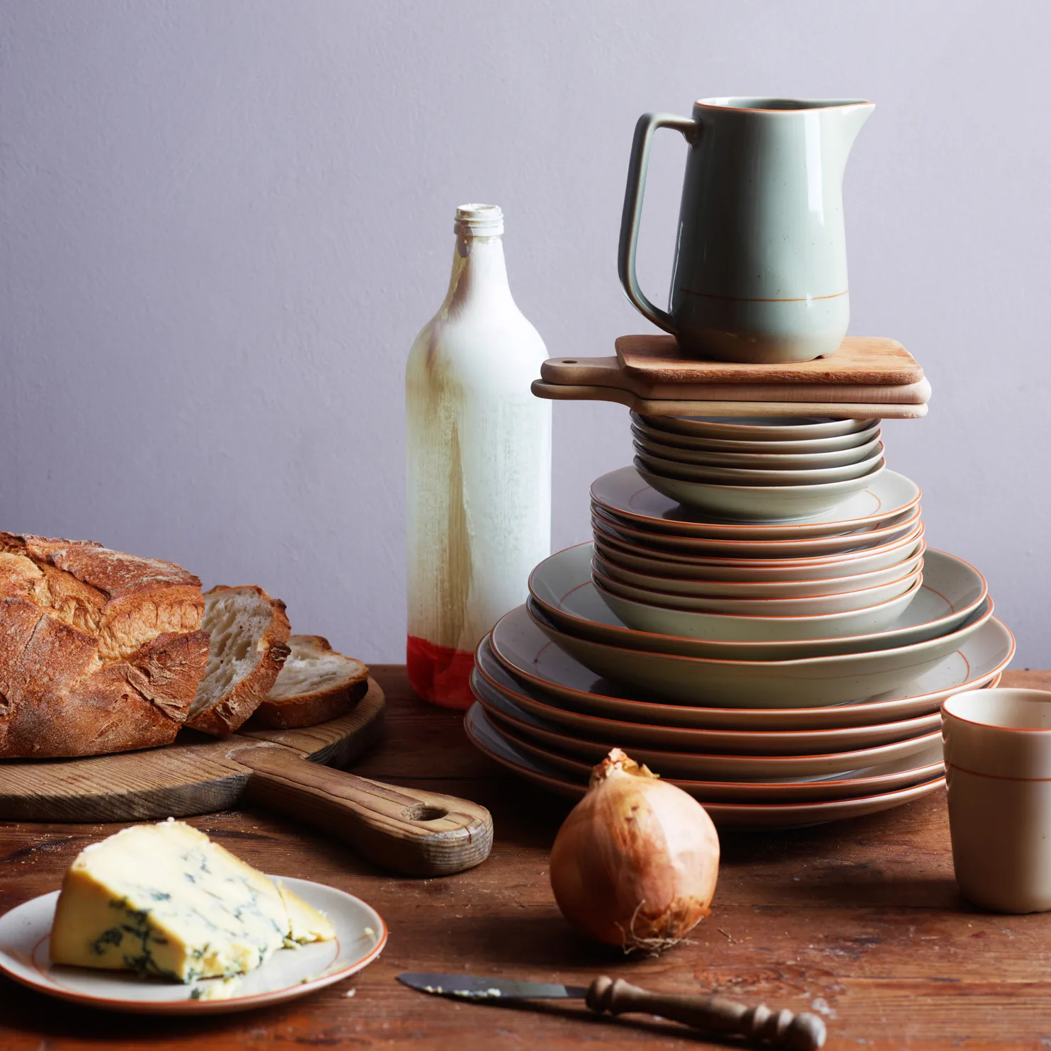 Assiette creuse Rustikk verte, 13 cm Wik & Walsøe