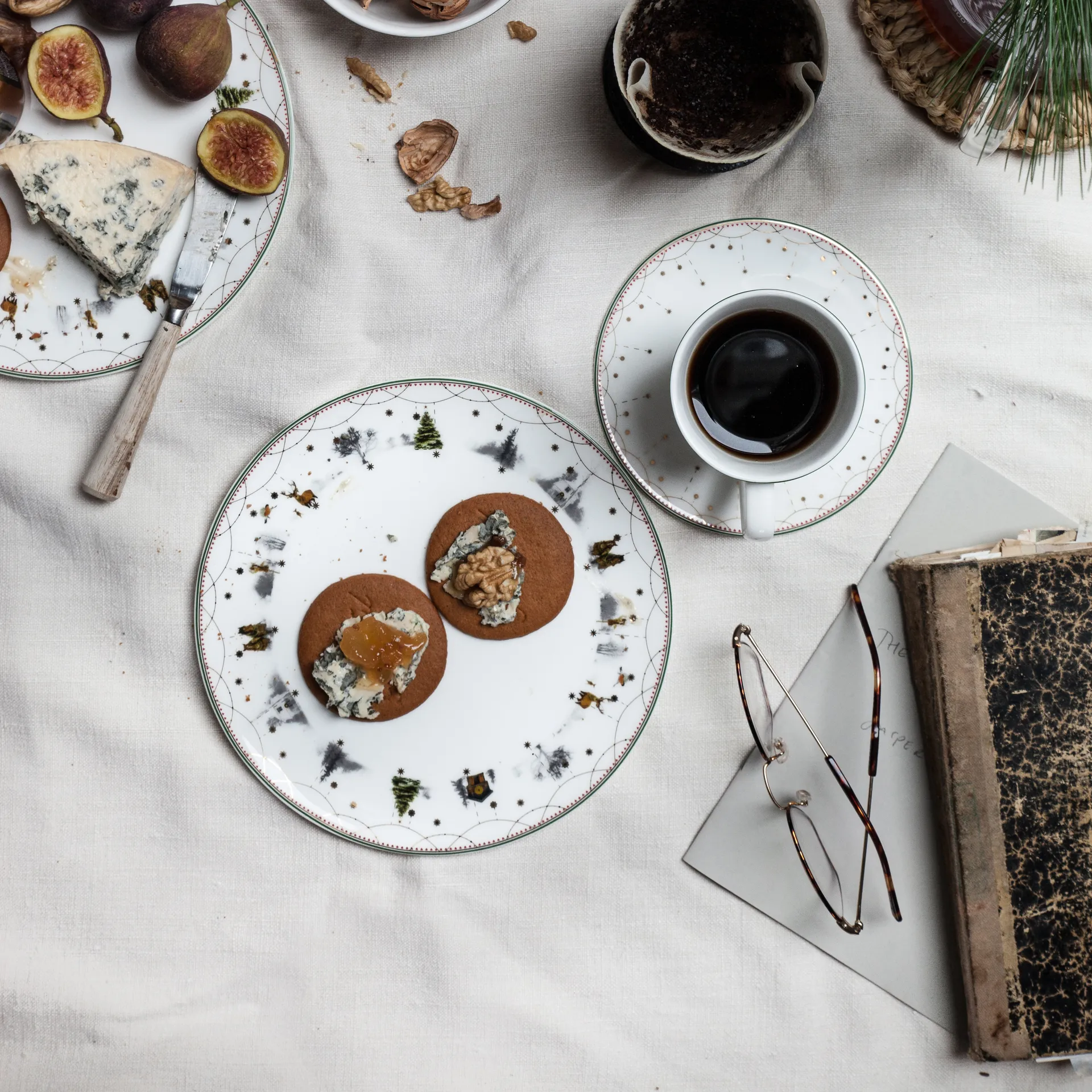 Assiette Julemorgen, Ø20 cm Wik & Walsøe