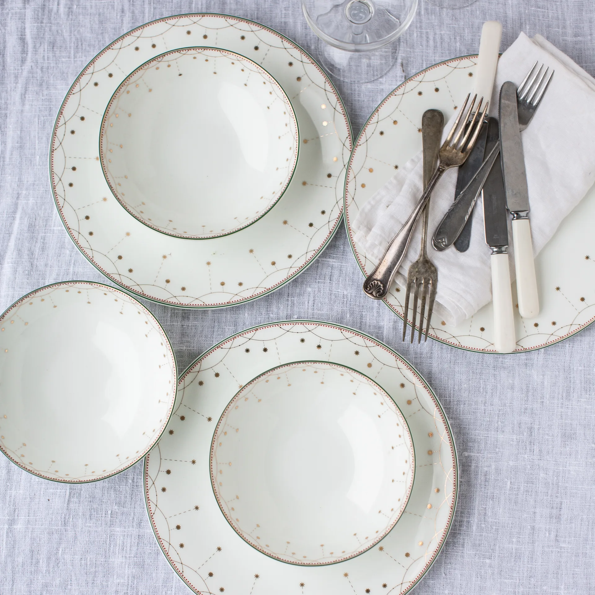 Assiette Julemorgen, 25 cm Wik & Walsøe