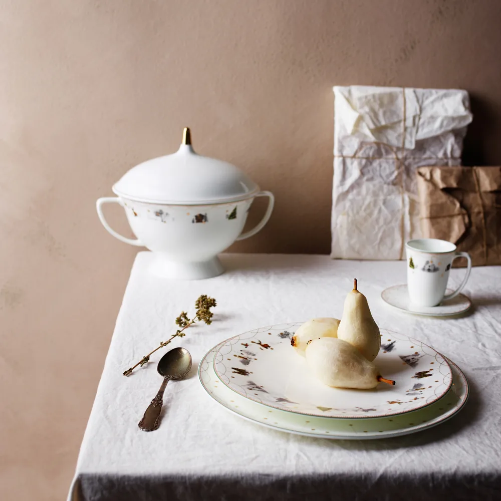 Assiette Julemorgen Ø28 cm lot de 6,  Wik & Walsøe