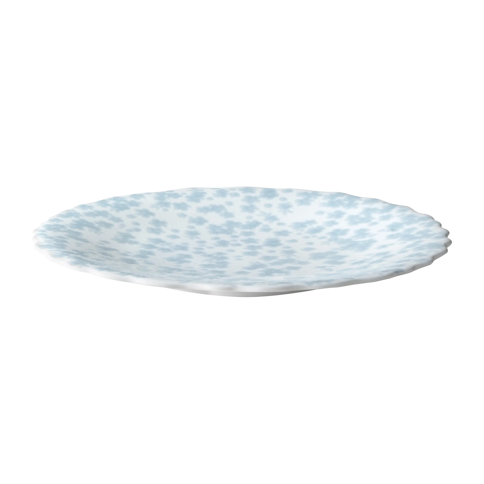 Assiette Slåpeblom Ø21 cm, Bleu Wik & Walsøe