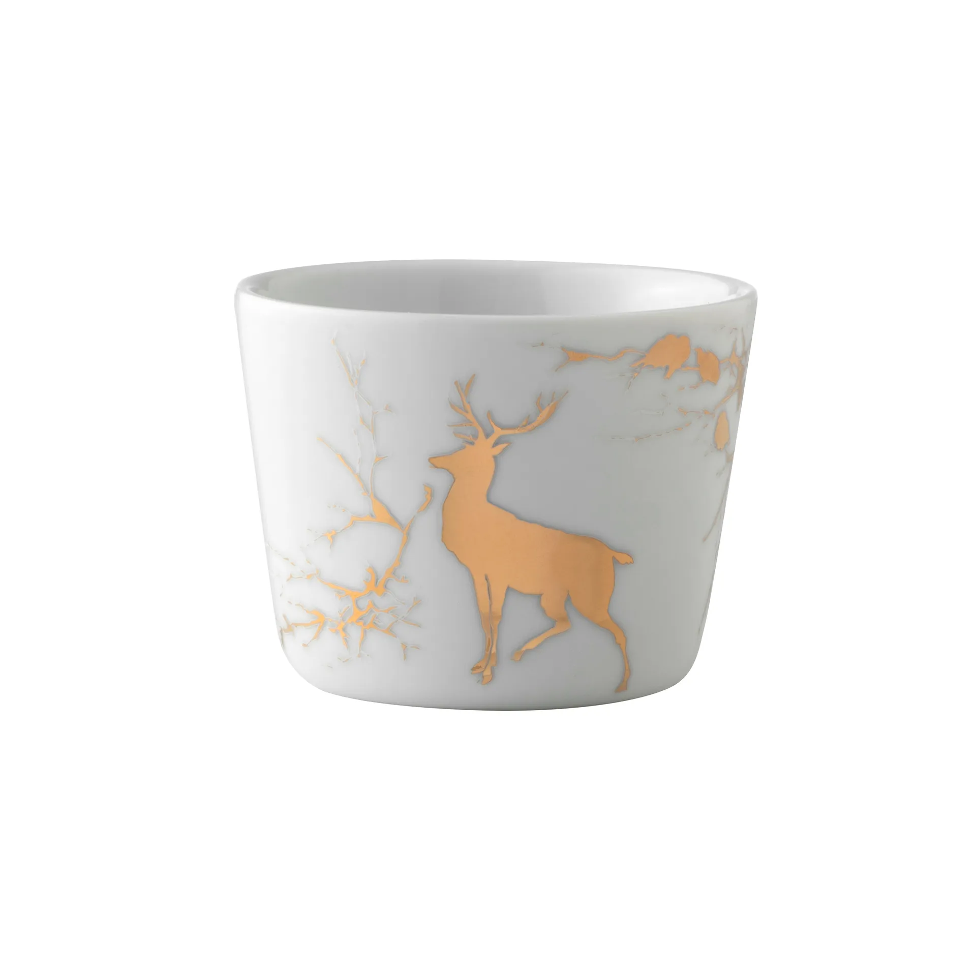 Bol Alveskog 9cm, Blanc-doré Wik & Walsøe