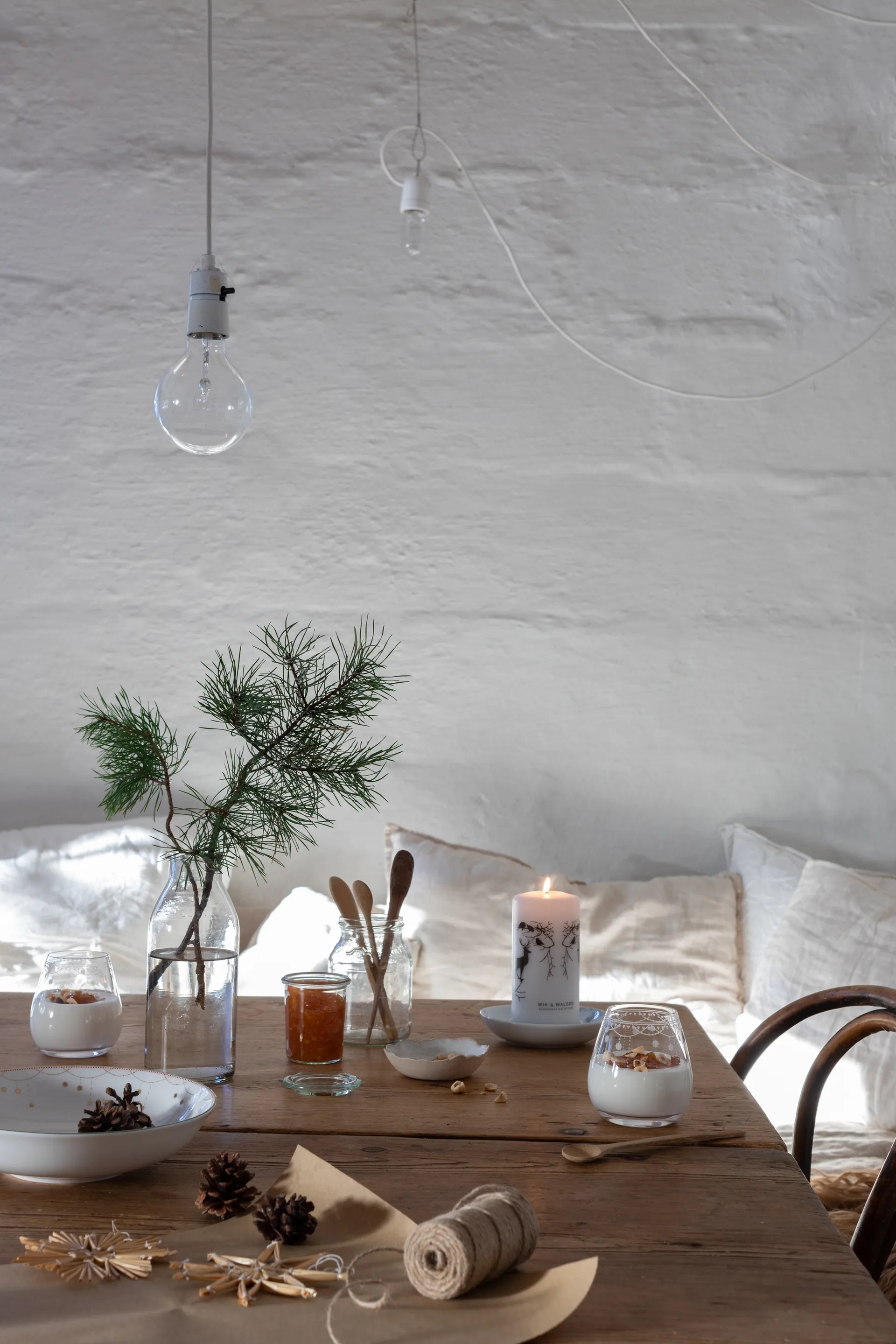 Bol de service Julemorgen bas, Ø22 cm Wik & Walsøe