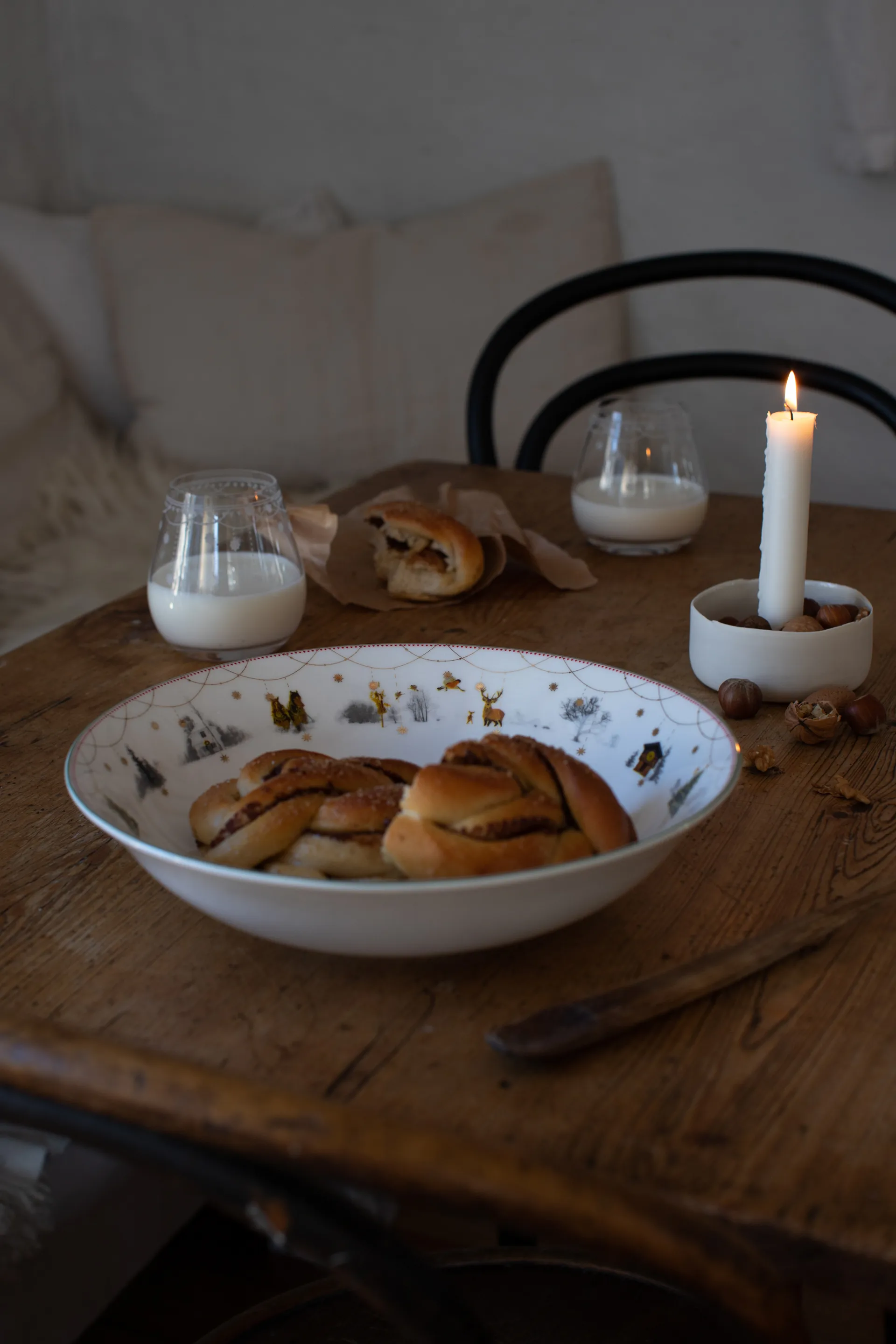 Bol de service Julemorgen bas, Ø27 cm Wik & Walsøe