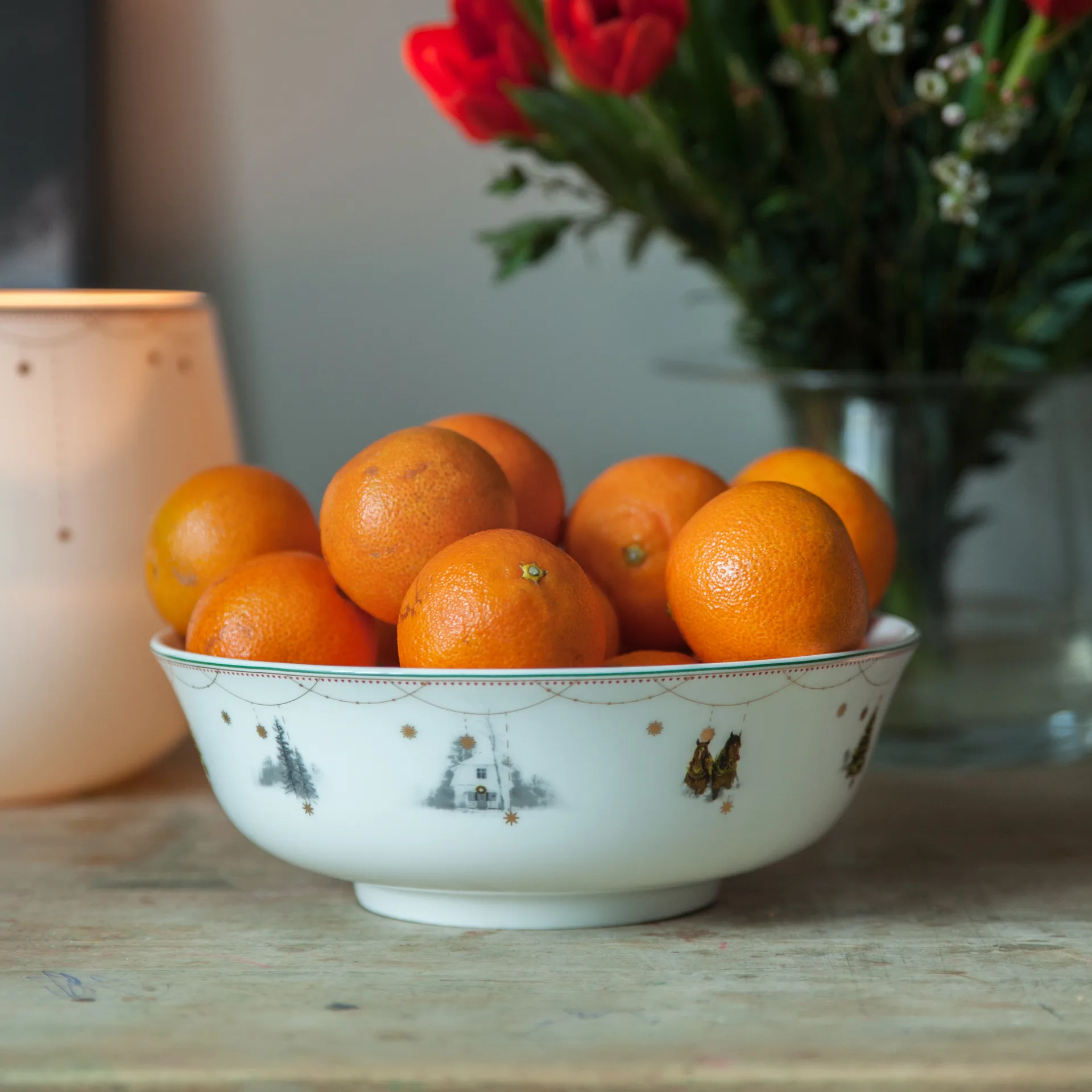 Bol Julemorgen, 22 cm Wik & Walsøe