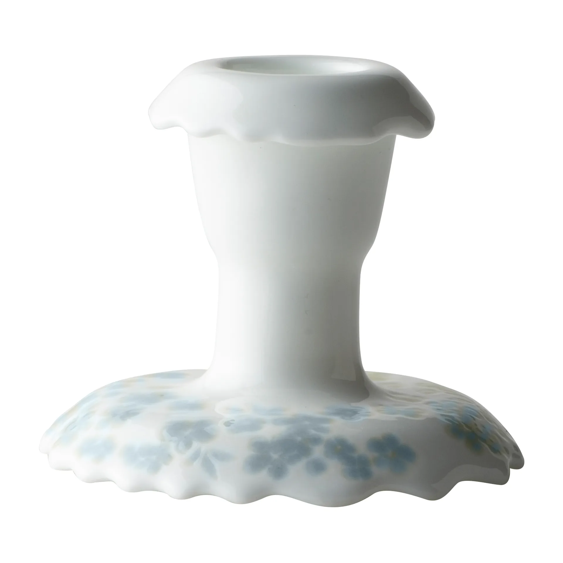 Bougeoir 5,5 cm Slåpeblom, Bleu Wik & Walsøe