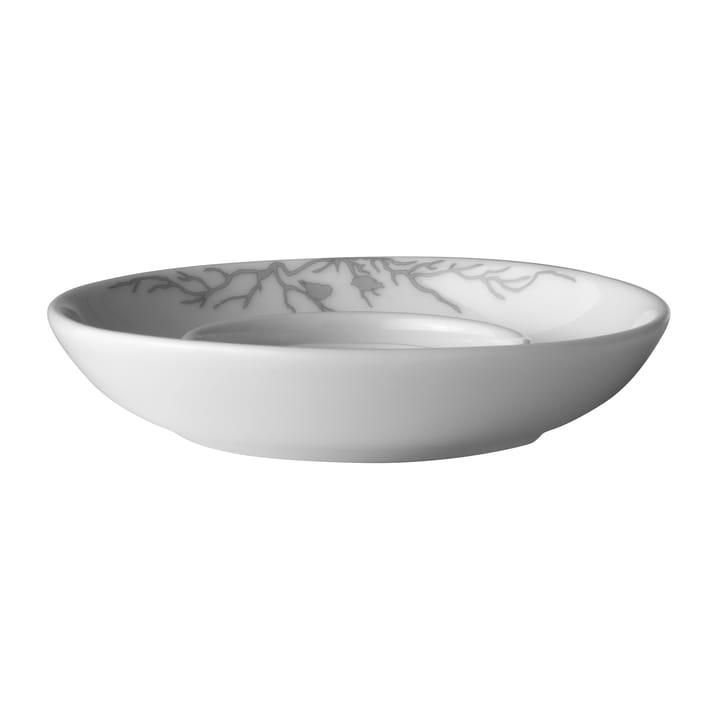 Bougeoir Alv Ø14 cm, Blanc-gris Wik & Walsøe
