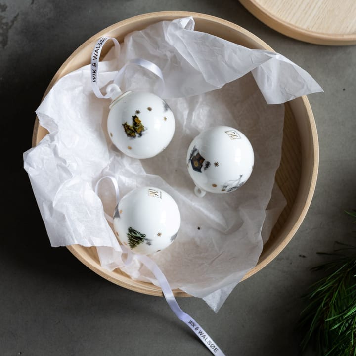 Boule de Noël Julemorgen Petit, Chalet Wik & Walsøe