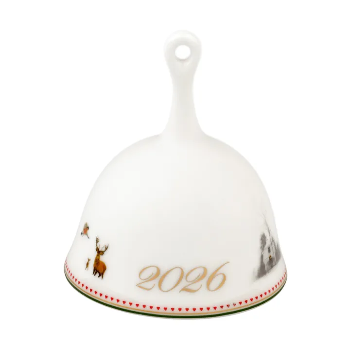 Cloche de Noël Julemorgen Joyeux Noël - 2026 - Wik & Walsøe