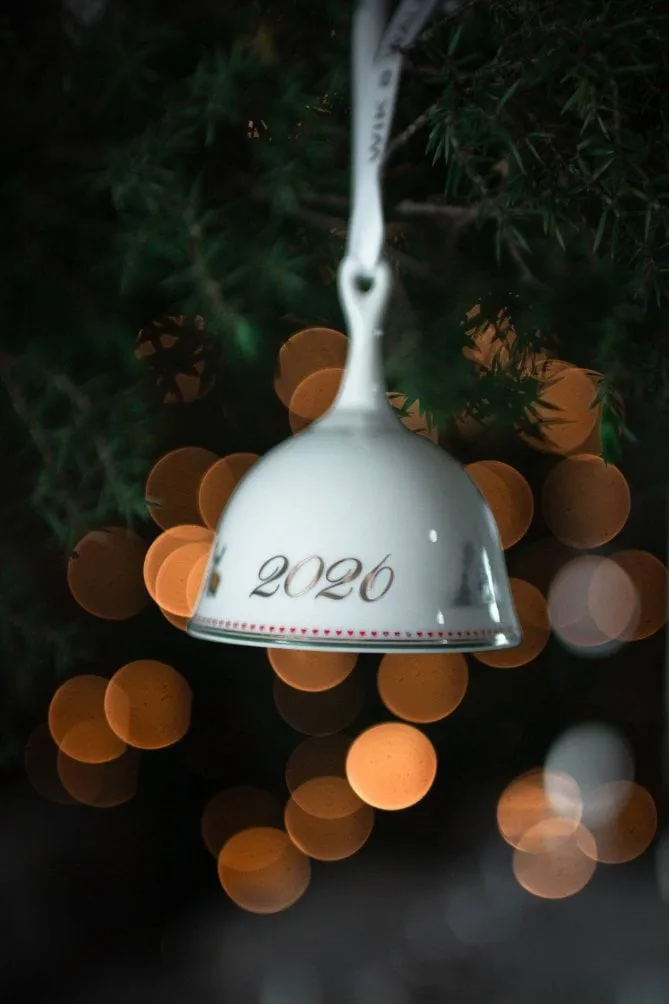 Cloche de Noël Julemorgen Joyeux Noël, 2026 Wik & Walsøe