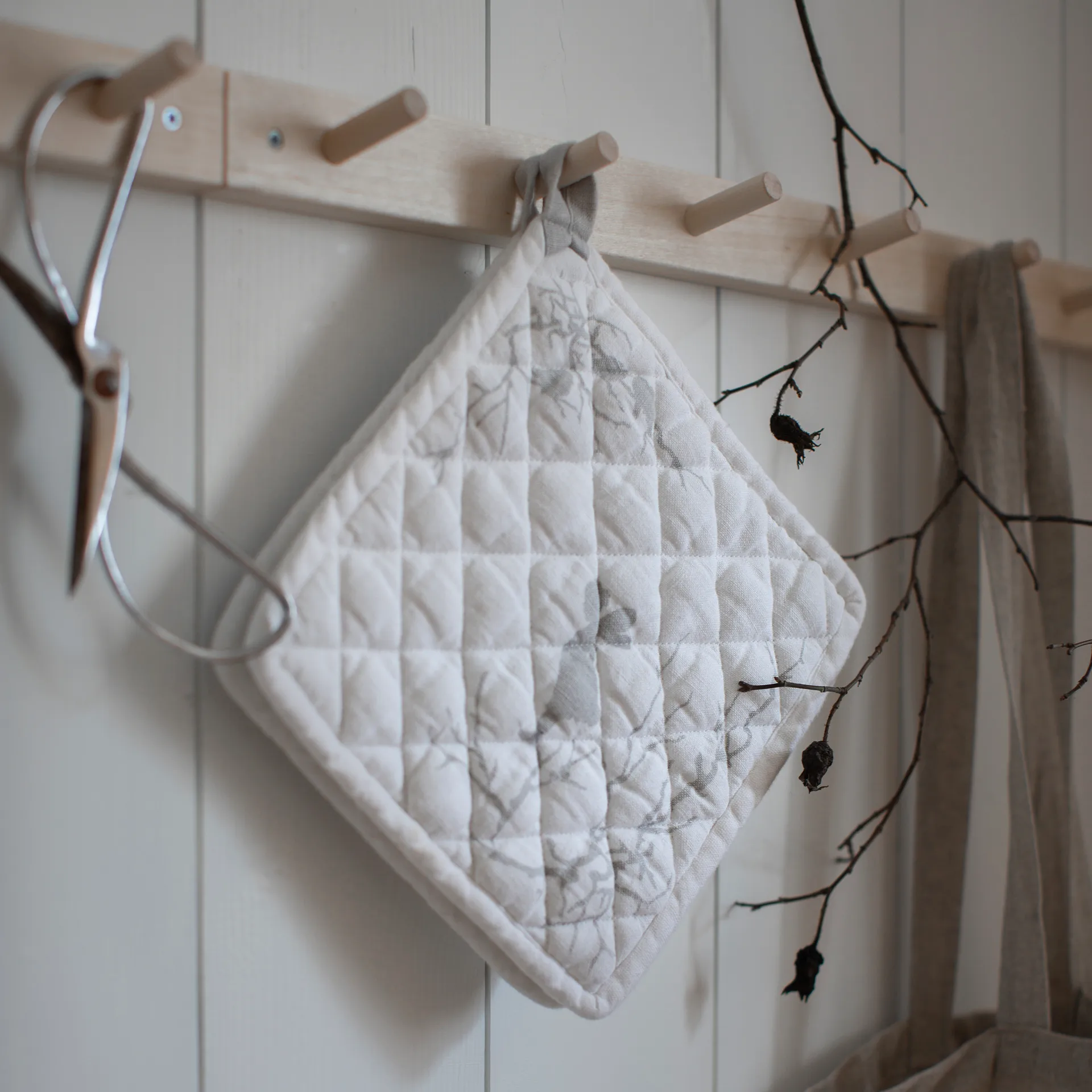 Dessous de plat Alv Lot de 2, Blanc Wik & Walsøe