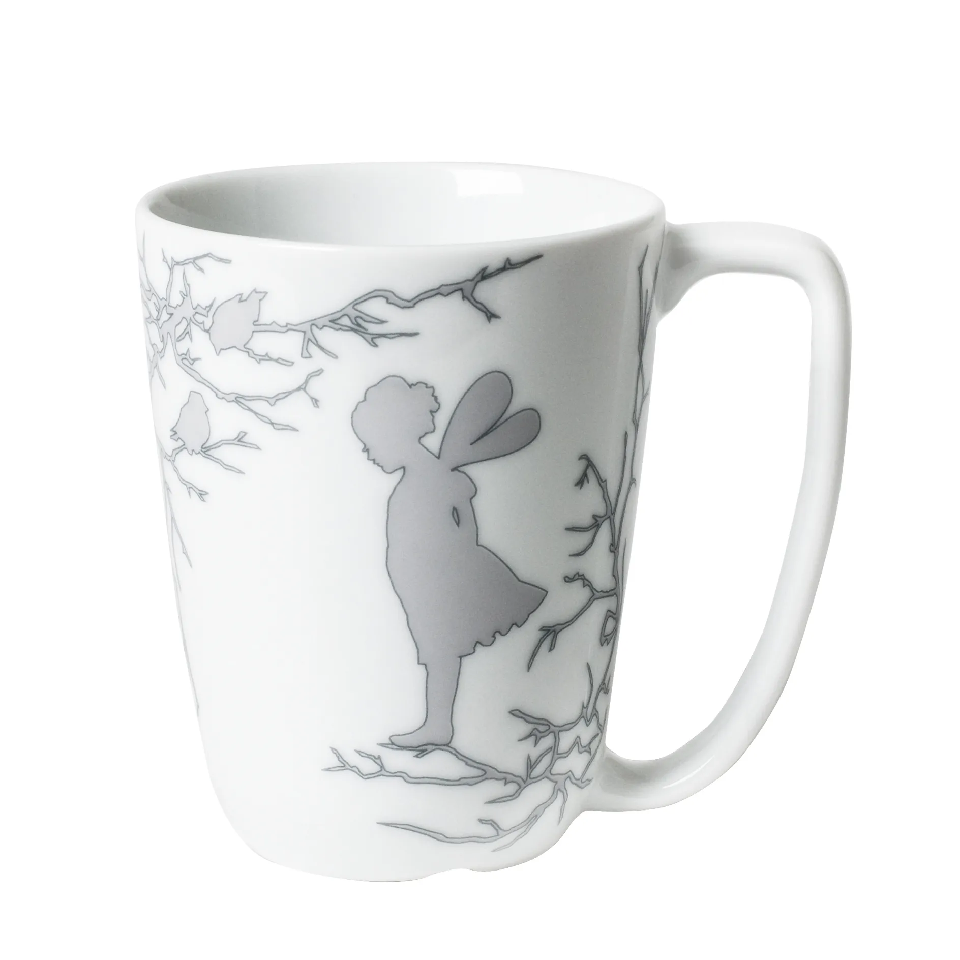 Mug Alv 30 cl, blanc-argent Wik & Walsøe