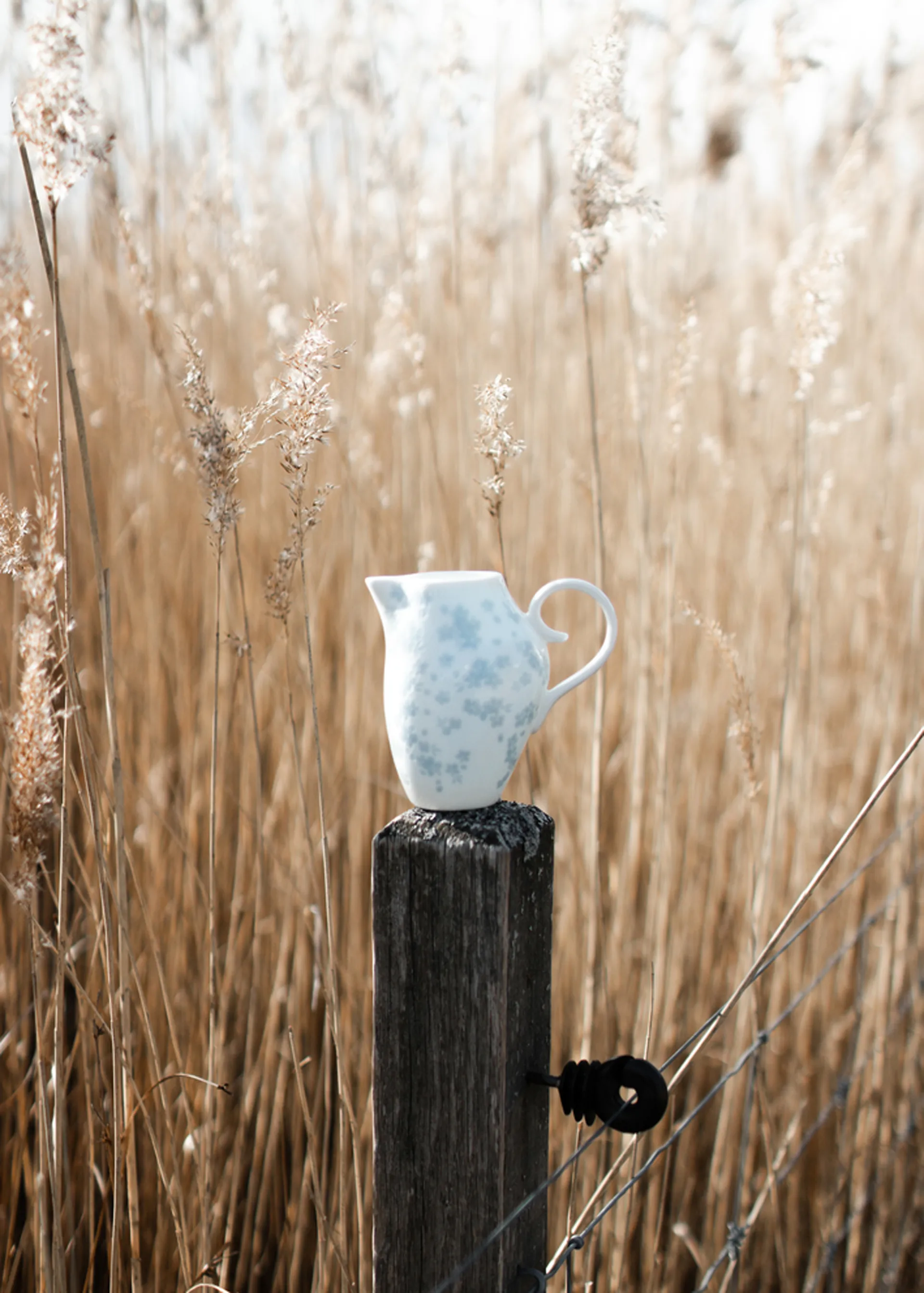 Pichet 25 cl Slåpeblom, Bleu Wik & Walsøe