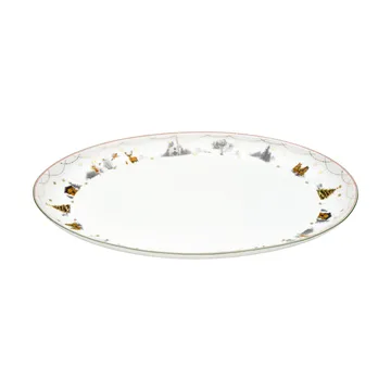 Plat ovale Julemorgen Story - 39 cm - Wik & Walsøe