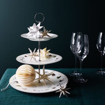 Présentoir à gâteaux Julemorgen - blanc - Wik & Walsøe