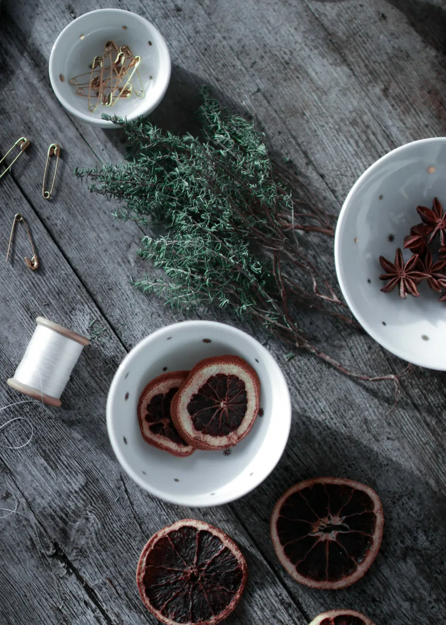 Stjernedryss bol Ø9 cm, Blanc Wik & Walsøe