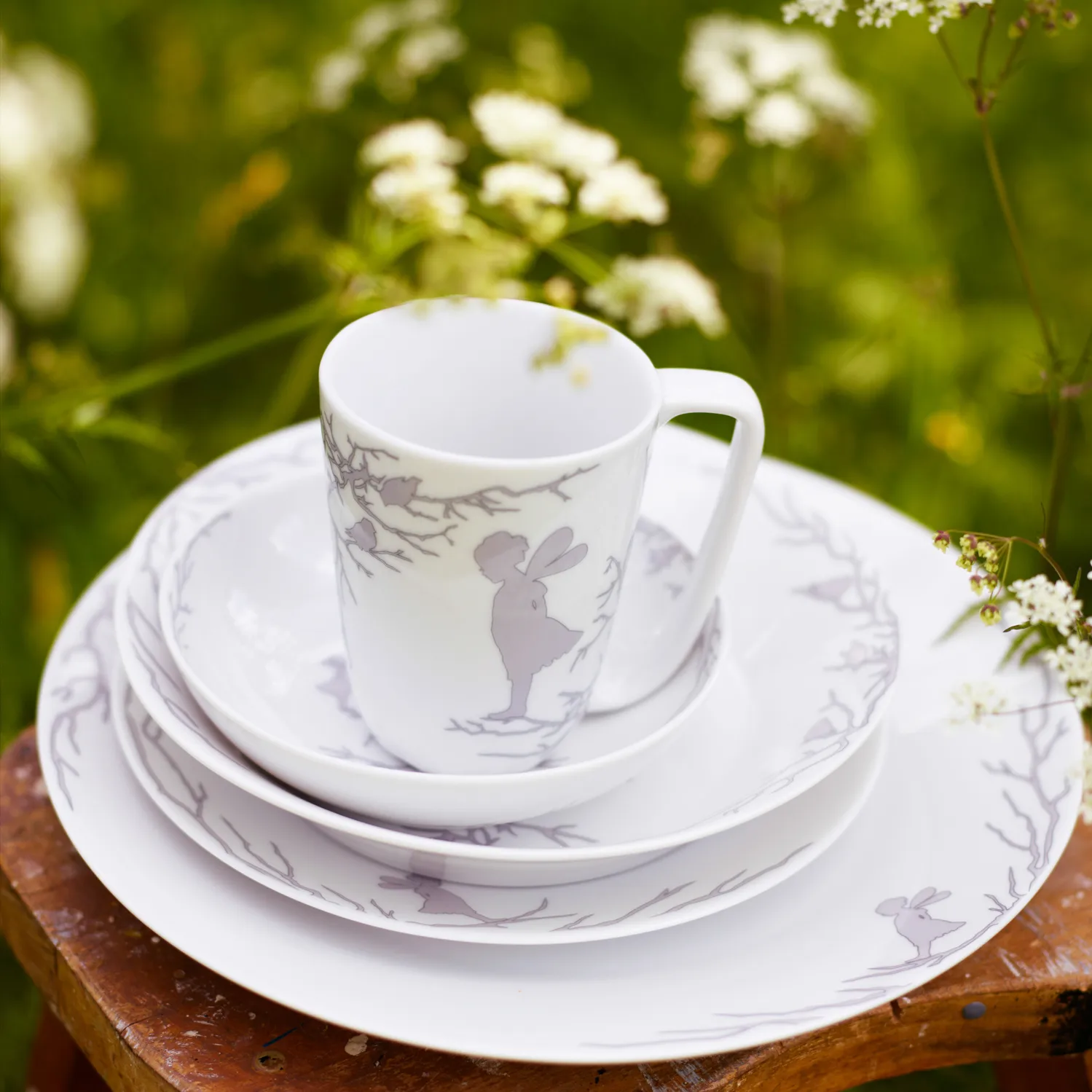 Tasse Alv 30 cl avec emballage cadeau, Gris Wik & Walsøe