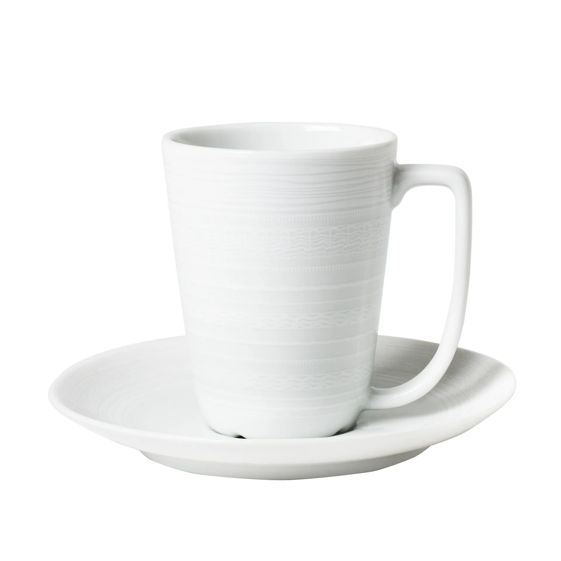 Tasse et soucoupe Whitewood, 20 cl Wik & Walsøe
