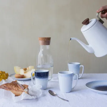 Tasse Osean 20 cl lot de 3 - Bleu-blanc - Wik & Walsøe